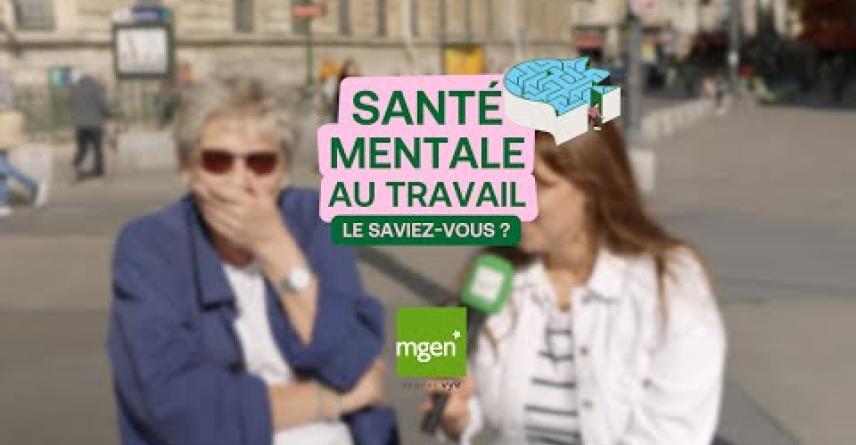 Santé mentale au travail : on en parle ?